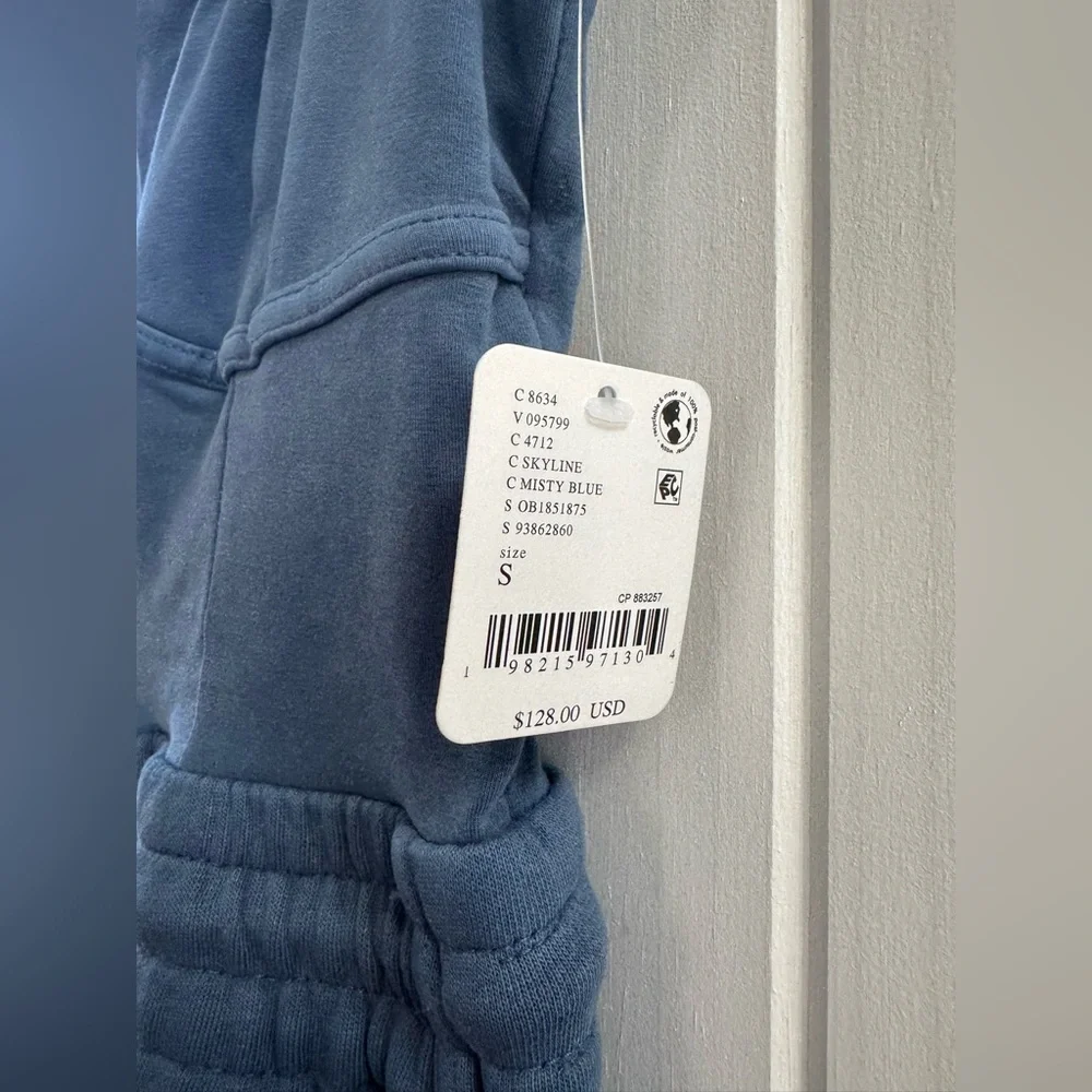 FP Movement by Free People Inbound Jumpsuit in Skyline Misty Blue - Picture 7 of 9